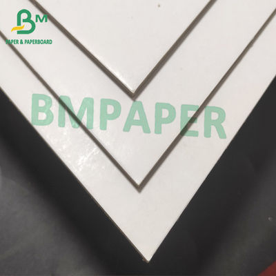 تخته دوبلکس پشت خاکستری 20pt 30 x 40 اینچ رویه سفید با روکش براق