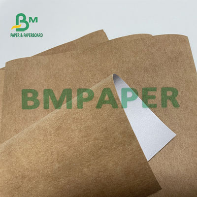 کیف حمل و نقل کاغذ کرافت قابل شستشو مقاوم در برابر پارگی با یک طرف رنگ سفید