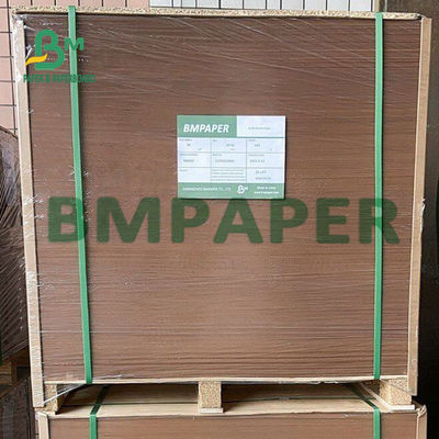 کیف حمل و نقل کاغذ کرافت قابل شستشو مقاوم در برابر پارگی با یک طرف رنگ سفید