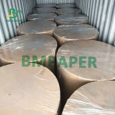 تخته آستری کرافت قابل بازیافت، رول کاغذ راه راه برای جعبه 80 گرمی 90 گرمی 110 گرمی