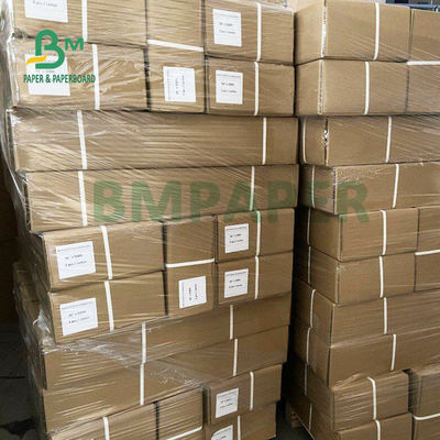 92% سفیدی رول کاغذ پلاتر 80 گرمی، رول کاغذ سفید ساده برای پلاتر CAD 24 اینچ X 150 فوت