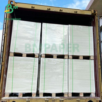 GC1 فولدکوت تخته کاغذ SBS حجیم بالا 210gsm 235gsm خمیر چوب بکر