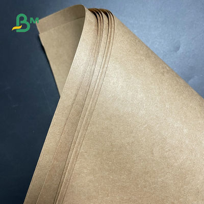 80GSM 90GSM Kraft Liner Board، کاغذ کرافت نیمه قابل گسترش برای کیسه های سیمانی
