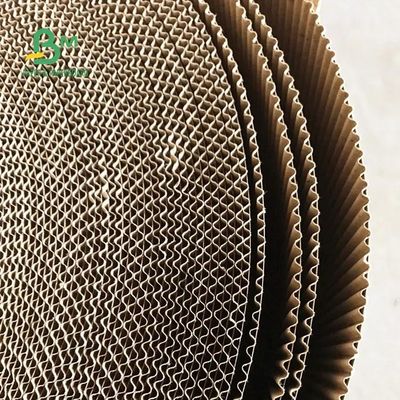 ورق های مقوایی راه راه فلوت به ضخامت 1 میلی متر - 2 میلی متر برای جعبه بسته بندی مواد غذایی