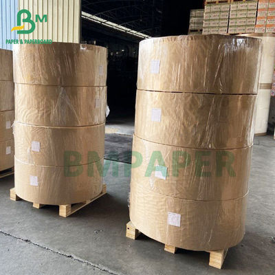 رول کاغذ کرافت سفید MG Grade 30gsm - 50gsm برای بسته بندی مواد غذایی