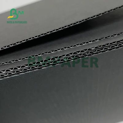 ورق مقوایی فلوت سیاه موجدار E برای بسته بندی کارتن 502mm X 693mm