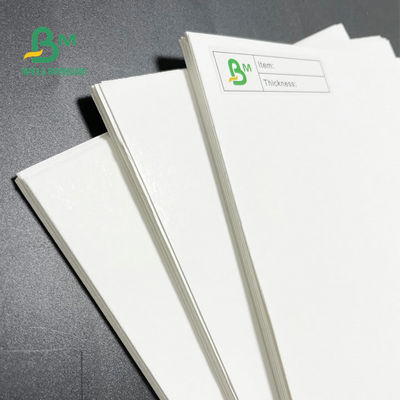 رول کاغذ فریزر 30 x 40 اینچ 12pt 14pt 18pt تخته هنری C1S سفید برای بسته بندی مواد غذایی