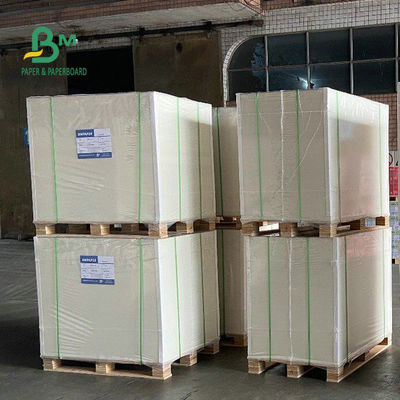 رول کاغذ فریزر 30 x 40 اینچ 12pt 14pt 18pt تخته هنری C1S سفید برای بسته بندی مواد غذایی