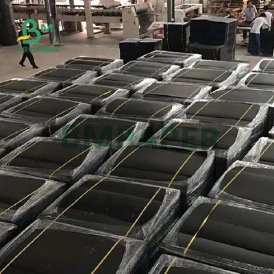 مقوا کاغذ راه راه مشکی E F فلوت 110 گرمی 120 گرمی ضخامت 150 گرمی