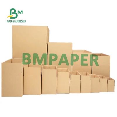 ورق های مقوایی موج دار فلوت B C E، تخته کاغذ کرافت 2 میلی متر 3 میلی متر ضخامت 3.5 میلی متر