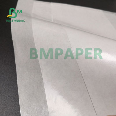 40 گرم + 10 گرم PE C1S MG کاغذ سفید برای غذای سرخ شده بسته بندی روغنی 61 × 86 سانتی متر