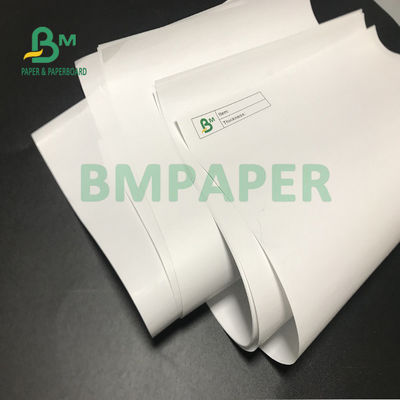 رول کاغذ حرارتی با سفیدی بالا 55gsm 58gsm برای چاپ خودپرداز