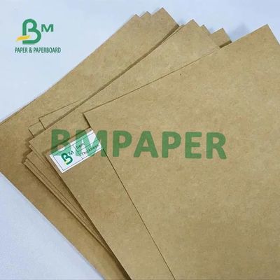 کاغذ کرافت قهوه ای با روکش پلی اتیلن برای تخته ظروف غذا 300 گرم + 15 گرم پلی اتیلن
