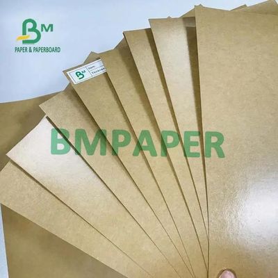 کاغذ کرافت قهوه ای با روکش پلی اتیلن برای تخته ظروف غذا 300 گرم + 15 گرم پلی اتیلن