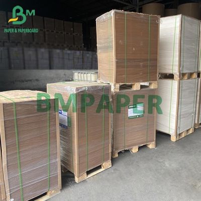 کاغذ کرافت قهوه ای با روکش پلی اتیلن برای تخته ظروف غذا 300 گرم + 15 گرم پلی اتیلن