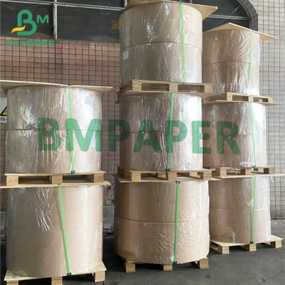 کاغذ استوک لیوان با روکش پلی اتیلن تک، کاغذ کرافت قهوه ای 70 گرم + 15 گرم درجه غذایی پلی اتیلن