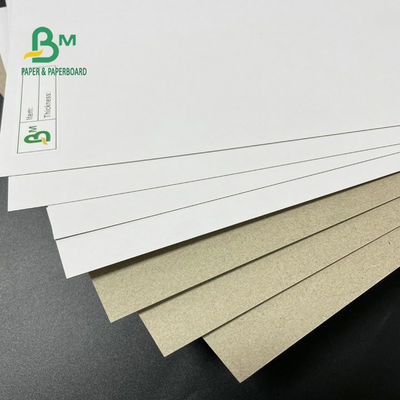 پشت خاکستری تخته دوبلکس با روکش 42 اینچی 350GSM 400GSM 450GSM برای جعبه های بسته بندی