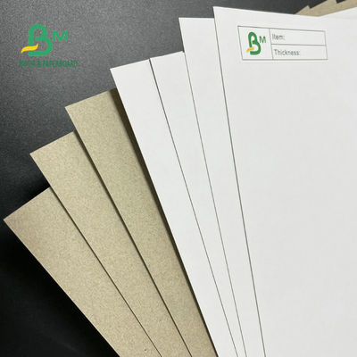 پشت خاکستری تخته دوبلکس با روکش 42 اینچی 350GSM 400GSM 450GSM برای جعبه های بسته بندی