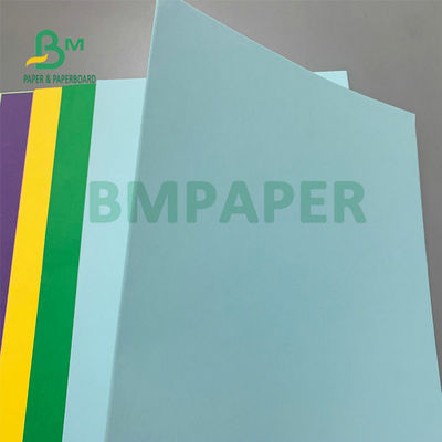 ورق کاغذی Woodfree Bristol Craft Uncoated Colorful For DIY