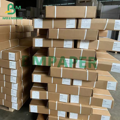 کاغذ پلاتر 20 لیتری باند سفید رول CAD با 24 اینچ 30 اینچ 36 اینچ × 50 Yds