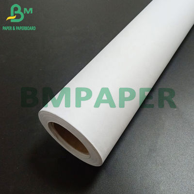 رول کاغذ پلاتر 24 اینچی X 500 فوت CAD، کاغذ باند جوهرافشان برای صنعت پوشاک