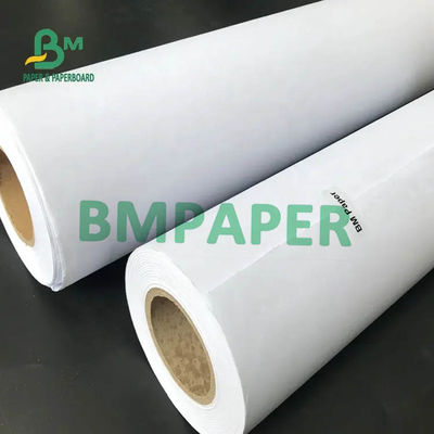 OEM ODM White Plotter Paper Roll Uncoated 60 گرم 80 گرم 100 گرم برای کارخانه پوشاک
