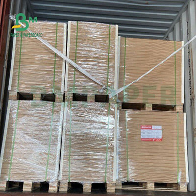 رول کاغذ فریزر پالپ ویرجین 1 طرف FBB پشت سفید 350 گرمی 36 اینچ X 48 اینچ برای بسته مراقبت بهداشتی