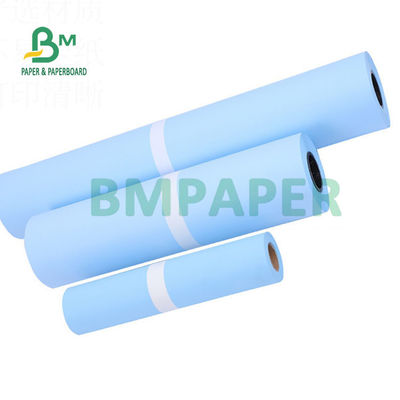 کاغذ پلاتر دو طرفه Skyblue 80 گرمی برای طراحی گرافیکی 20 اینچ در 50 یارد