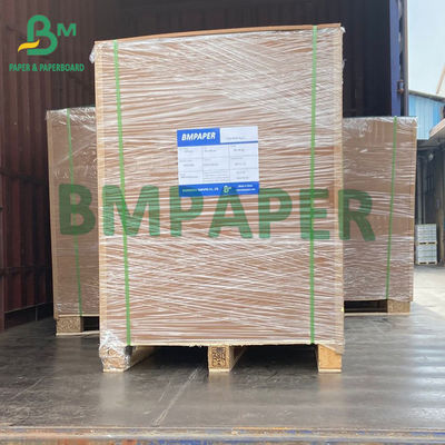 کاغذ کرافت گونی سفید سفید شده 80 گرمی با استحکام بالا برای کیسه های OEM