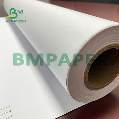80 گرم 914x50m Papel Plotter Ink-Jet White for فتوکپی رول کاغذ