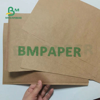 ورق های کاغذ کرافت قهوه ای تیره با استحکام بالا 80 گرمی 90 گرمی برای کیسه تحویل