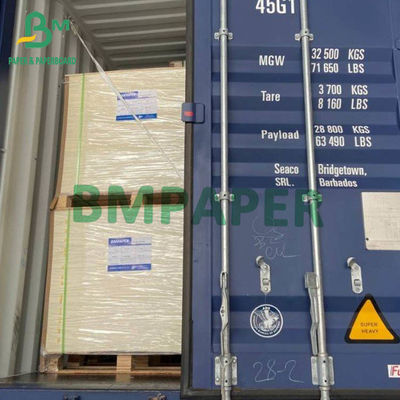ورق های سفید روکش شده یک طرفه 250G 300G SBS Papar Board 64 X 92 Cm