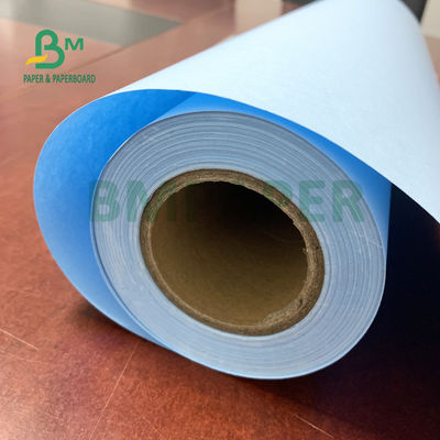 کاغذ پلاتر CAD آبی 20 لیتری برای طراحی مقاوم در برابر حرارت 440 میلی متر x 150 متر