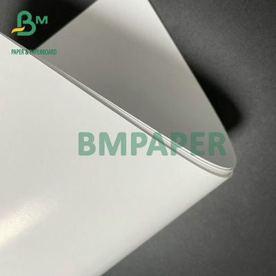 کاغذ ابریشم براق متن با روشنایی بالا سوپر سفید 80 پوند 100 پوند 24 اینچ X 36 اینچ