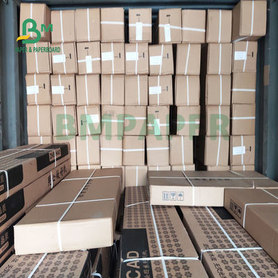 کاغذ پلاتر مهندسی 24 اینچی X 150 فوت 2 اینچی هسته آبی برای طراحی 20 پوند