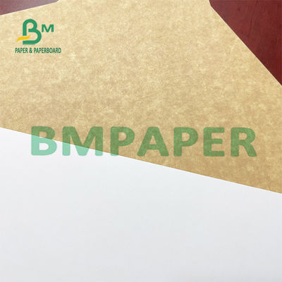 تخته کرافت سفید با روکش 325GSM با پشت قهوه ای برای جعبه اسنک