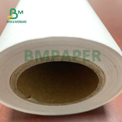 کاغذ نشانگر پلاتر 48 گرمی 36 اینچ X 100 متر CAD برای صنعت تخت و صاف
