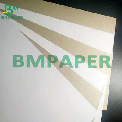 تخته کاغذ دوبلکس سفید روکش شده 200 گرم - 450 گرم با مواد خمیر بازیافتی پشت خاکستری