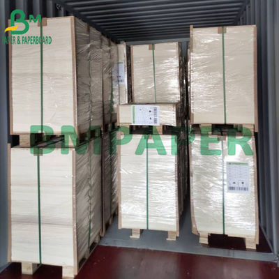 تخته کاغذ دوبلکس سفید روکش شده 200 گرم - 450 گرم با مواد خمیر بازیافتی پشت خاکستری