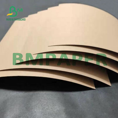 70 گرم 80 گرم کاغذ کرافت گونی قابل گسترش رنگ قهوه ای سفید نشده برای صنعت