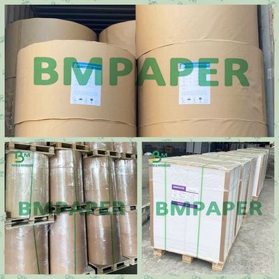 رول کاغذ باند سفید چوبی بازیافتی بزرگ سفید 20 لیتری 11 x 17 اینچی برای لوازم التحریر