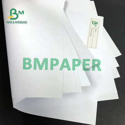 کاغذ جامبو قابل بازیافت خمیر کاغذ باند سفید 50 گرمی 53 گرمی 60 گرمی 65 سانتی متری 100 سانتی متری