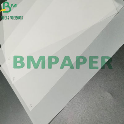50 گرم - 130 گرم کاغذ ردیابی نیمه شفاف رول جامبو برای طراحی پلاتر CAD