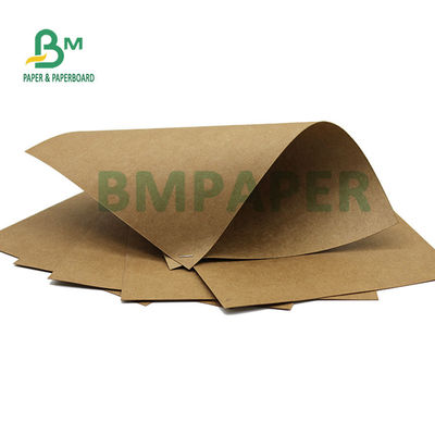 کاغذ بسته بندی غذا 250 گرمی، کاغذ کرافت قهوه ای برای سینی غذا مقاوم در برابر تاشو 79 x 109 سانتی متر