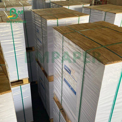 80# 100# کاغذ هنری مات C2S برای دفترچه راهنمای شرکت 28 x 40 اینچ سفتی خوب