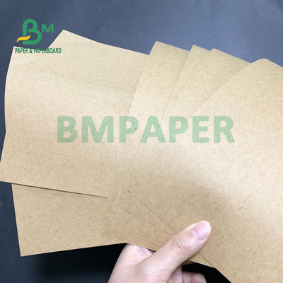125 گرم 127 گرم کاغذ کرافت قهوه ای طبیعی با استحکام بالا 210 میلی متر X 297 میلی متر
