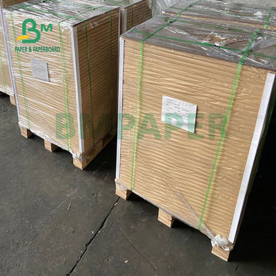 125 گرم 127 گرم کاغذ کرافت قهوه ای طبیعی با استحکام بالا 210 میلی متر X 297 میلی متر