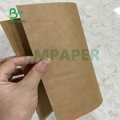 رول کاغذ کرافت قهوه ای تیره 300 گرم بدون پارگی خمیر چوب بکر