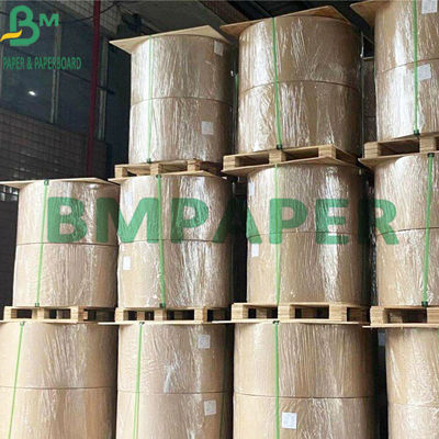 کاغذ کرافت سفید روکش شده 300 گرمی با پشت قهوه ای برای ظرف غذا
