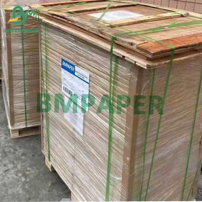 بسته 130 گرمی 140 گرمی 150 گرمی براق 2 طرفه کاغذی هنری روی کاناپه بسته بندی کاغذی